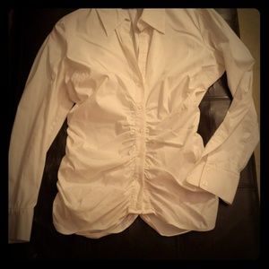 White collared dress shirt